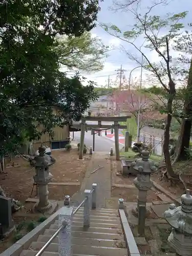 鹿殿神社の鳥居