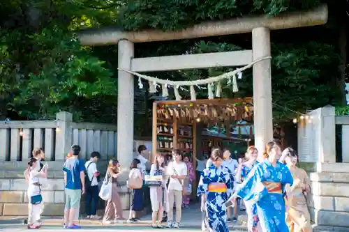 川越氷川神社の鳥居