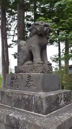 倶知安神社の狛犬