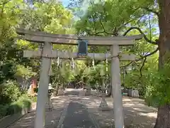 野々上八幡神社の鳥居