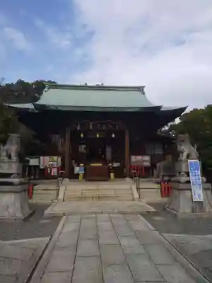城山八幡宮の本殿・本堂