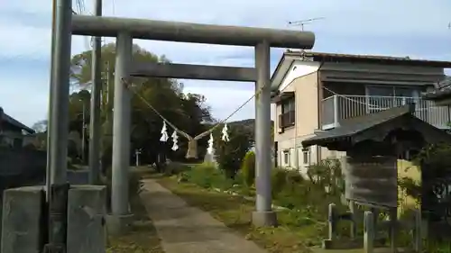 明世神社の鳥居