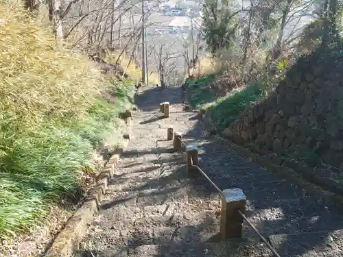 岩舟山高勝寺の周辺