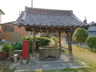 藤島神社の手水舎