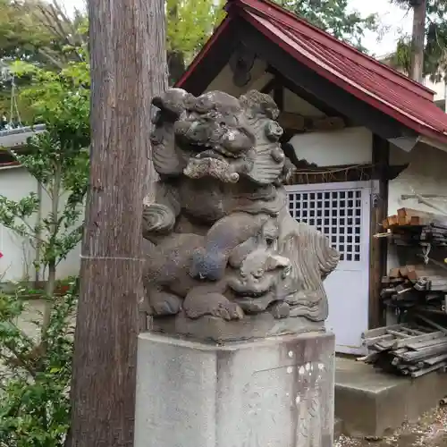 山王稲穂神社の狛犬