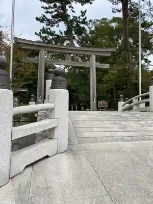 寒川神社の鳥居