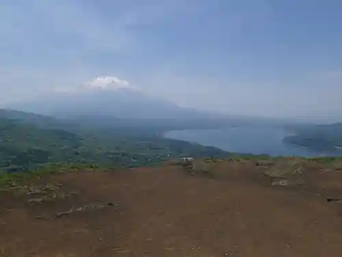 諏訪神社奥宮の景色