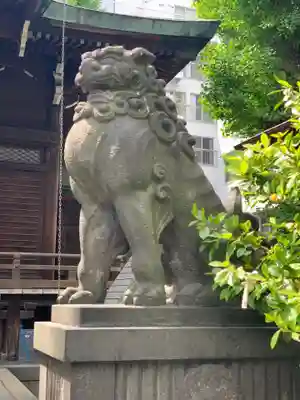 鐵砲洲稲荷神社の狛犬