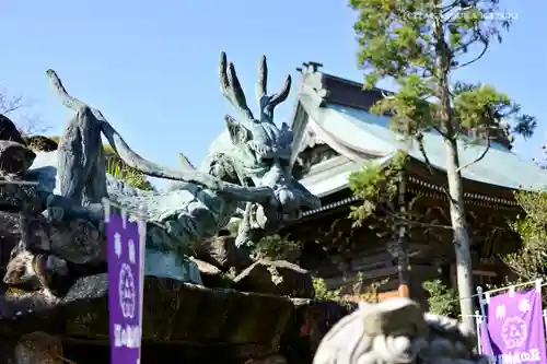 江島神社の狛犬