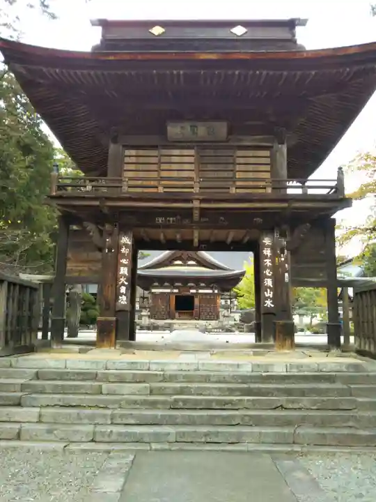 恵林寺の山門・神門