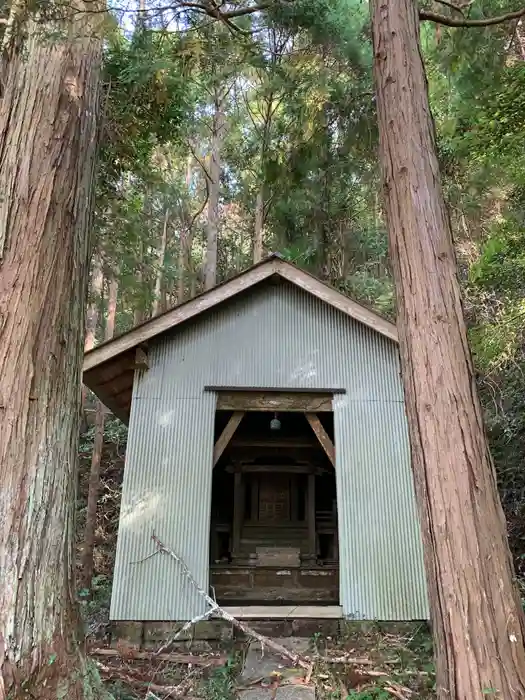 山頭神社の本殿