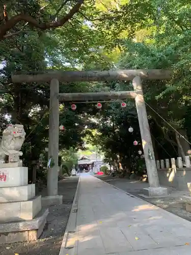 前鳥神社の鳥居