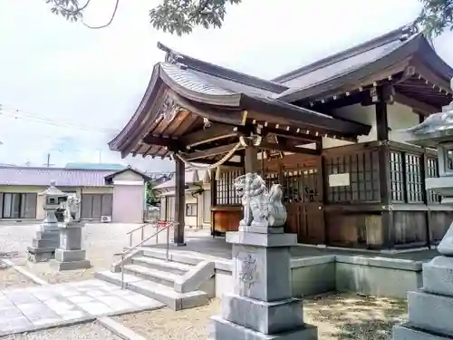 森岡八幡社の本殿・本堂