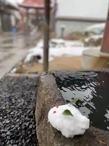 大鏑神社の手水