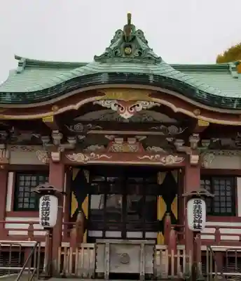諏訪神社の本殿・本堂