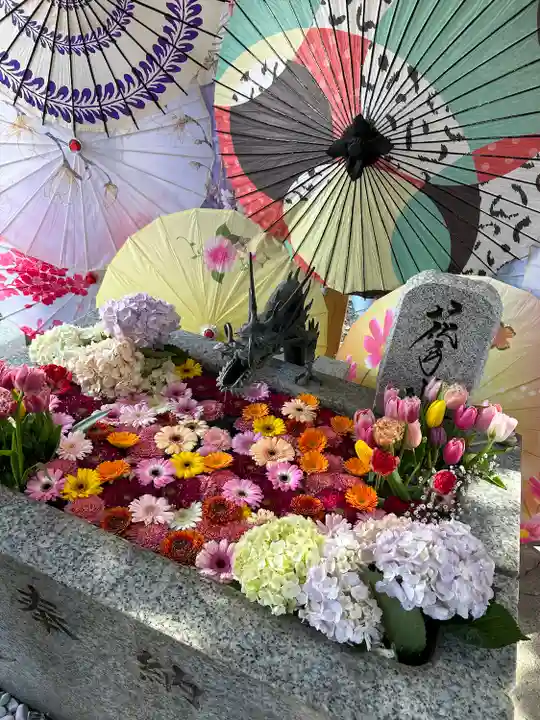 札幌諏訪神社の手水舎