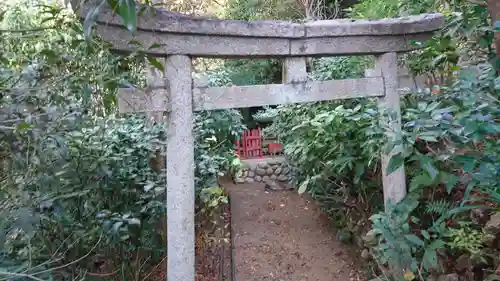 禅林寺の鳥居