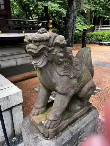 熊野神社の狛犬