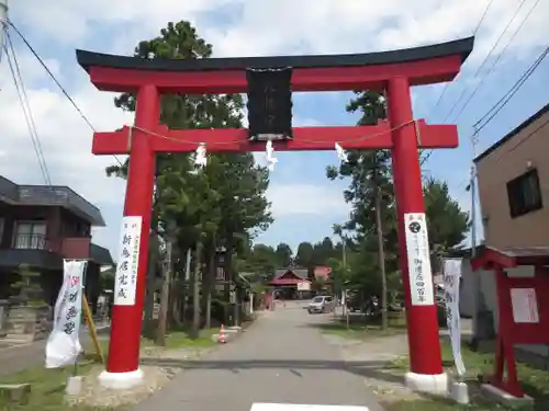 弘前八幡宮の鳥居