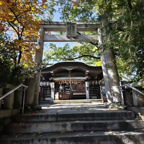 真田山 三光神社の鳥居