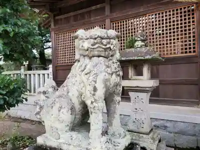 御坂神社の狛犬