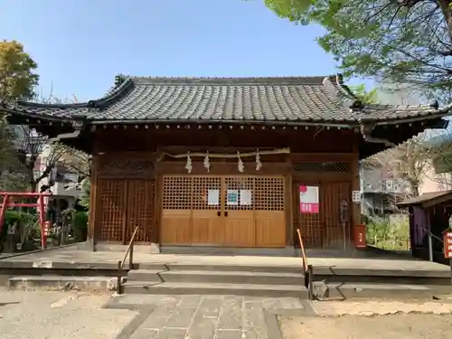 上戸田氷川神社の本殿・本堂