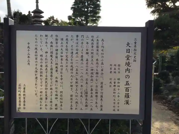 松樹院(竹成五百羅漢)(三重県)