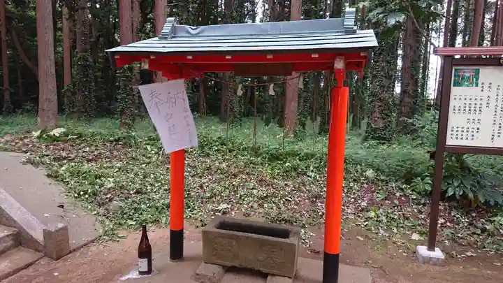 戸隠神社の手水舎