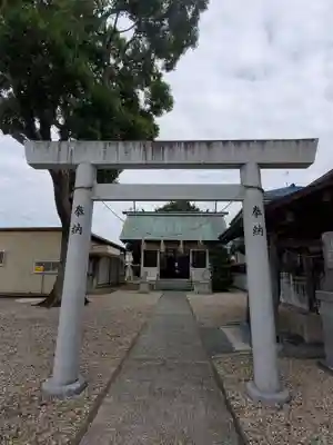 高師原神社の鳥居