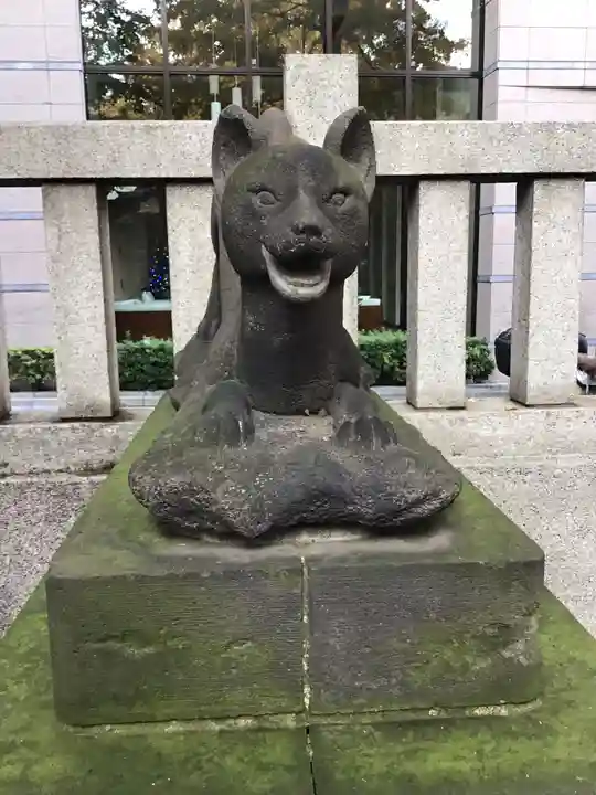 小野照崎神社の狛犬