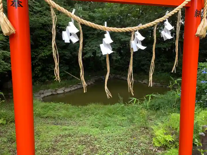 鷲宮神社の庭園