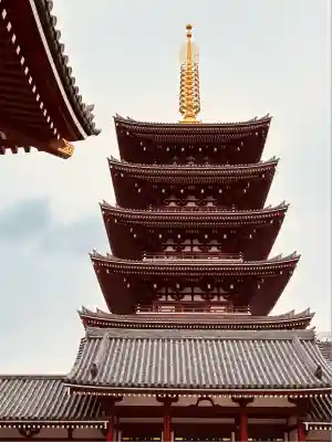浅草寺の塔