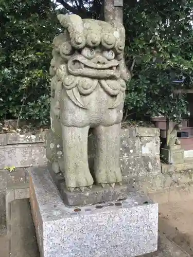 酒列磯前神社の狛犬