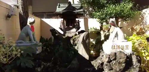 三峰神社の狛犬