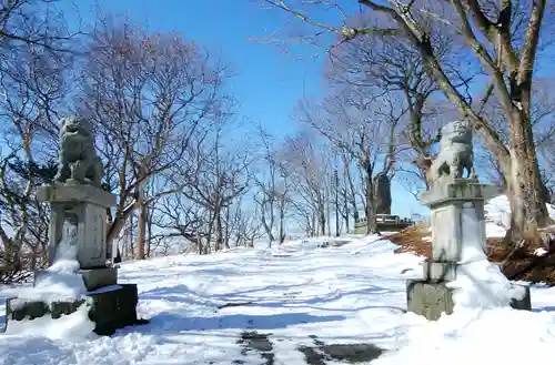 根室金刀比羅神社の狛犬