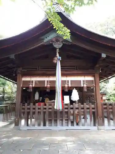 漢國神社の本殿