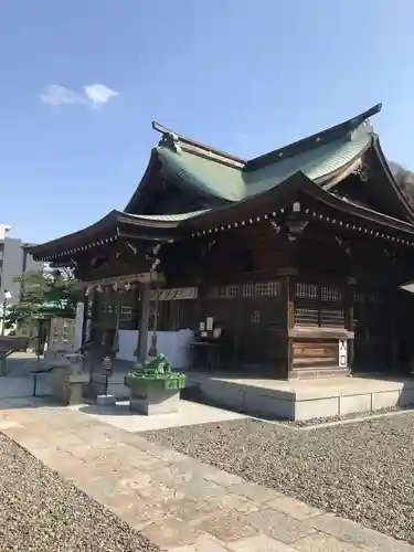 岡田神社の本殿・本堂