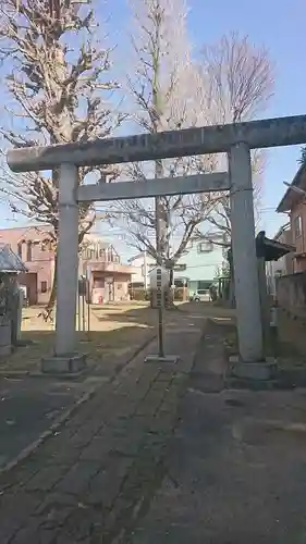 五北天祖神社の鳥居