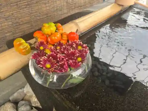 上尾御嶽神社の手水