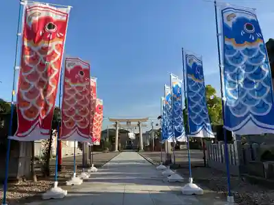 總社 和田八幡宮の鳥居