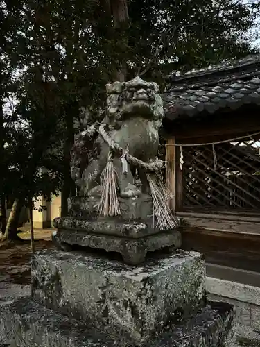 伊豆神田神社の狛犬