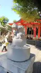 戸部杉山神社の狛犬