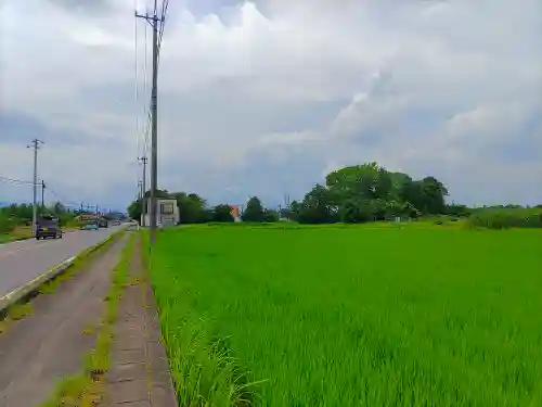 神明社（平池郷付）の自然