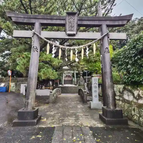 稲取八幡神社の鳥居