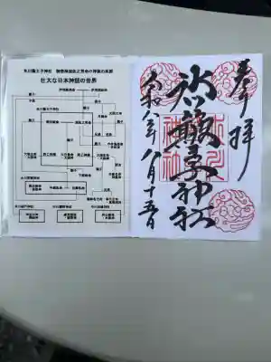 中山神社の御朱印