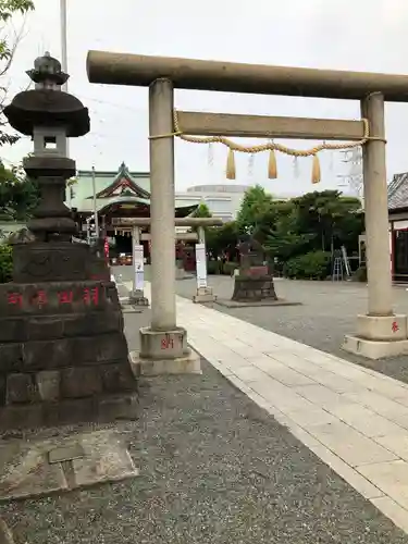 羽田神社の鳥居