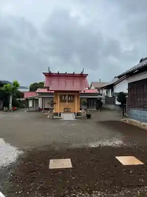 諏訪社の本殿・本堂