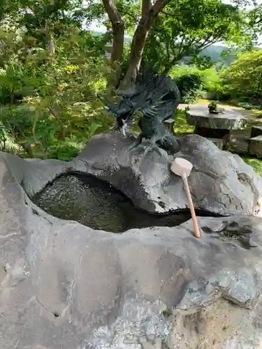 龍蟠寺の手水舎
