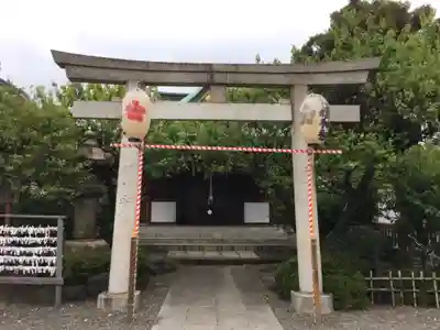 亀戸天神社の鳥居