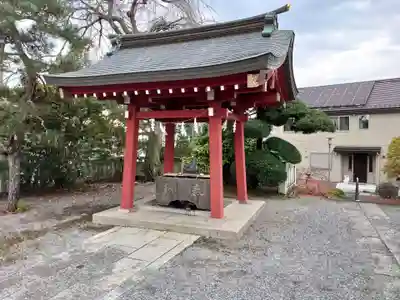 一瓶塚稲荷神社の手水舎